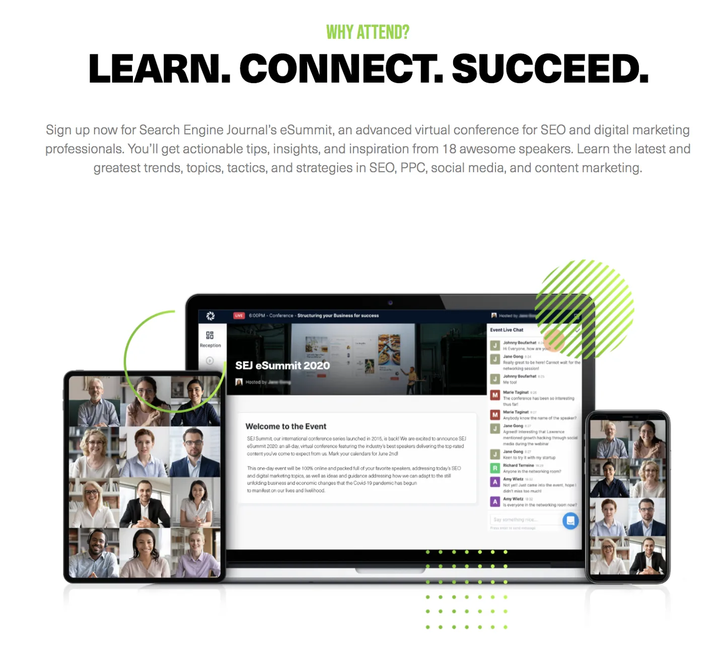 7 tips to master your online event landing page