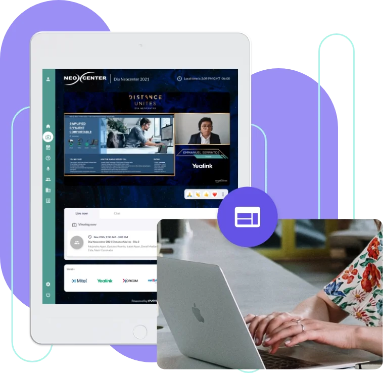 Neocenter on Eventtia platform