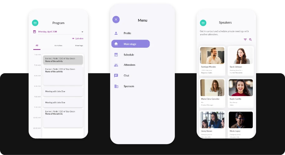 Event mobile app