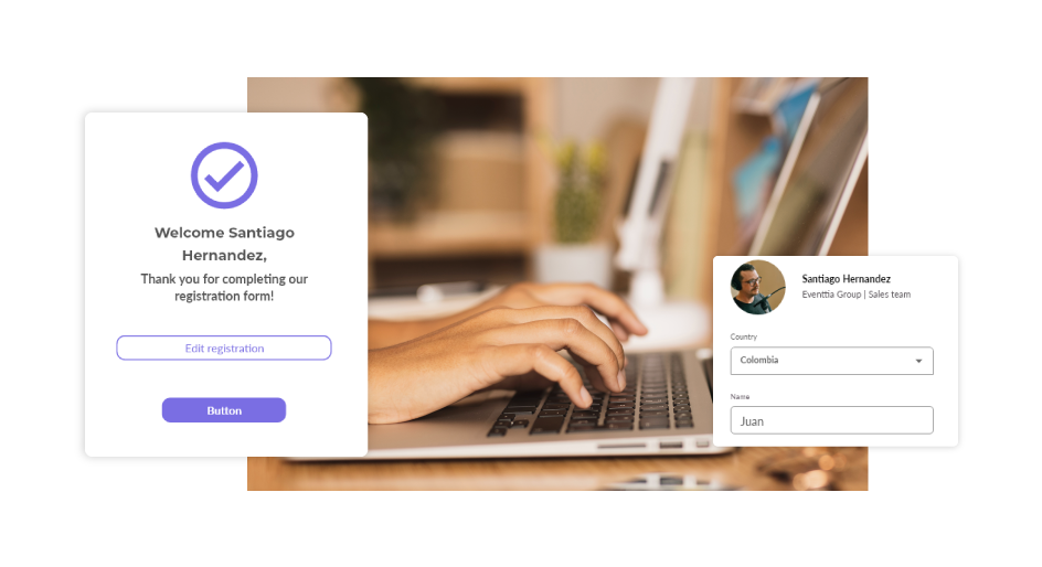 Manage attendees on-site check-in