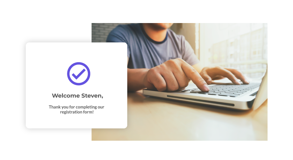 Send confirmation emails and SMS notifications