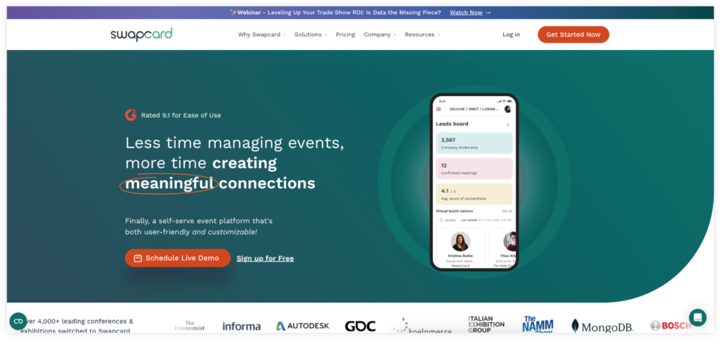 event management mobile app