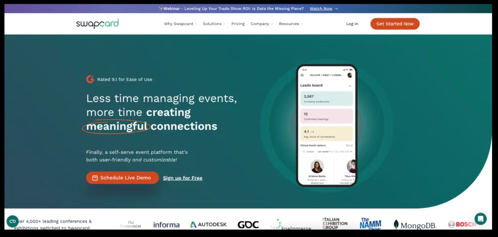 event management mobile app