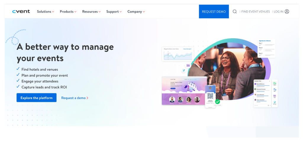 cvent event management platform