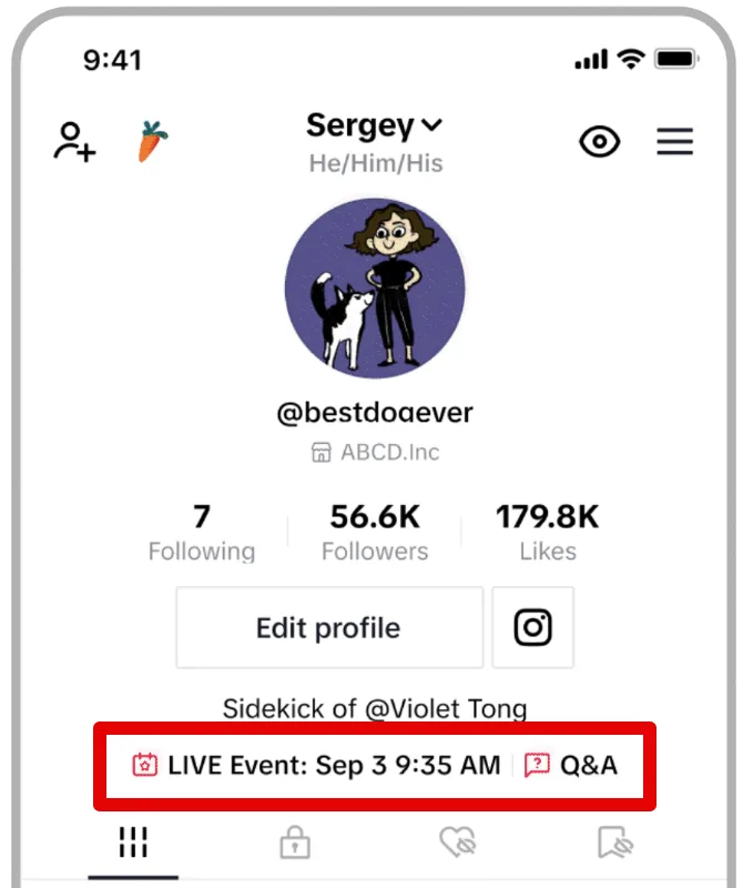 how to promote your event on tiktok