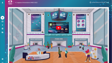 UNED event lobby