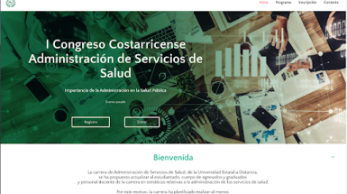 UNED event website